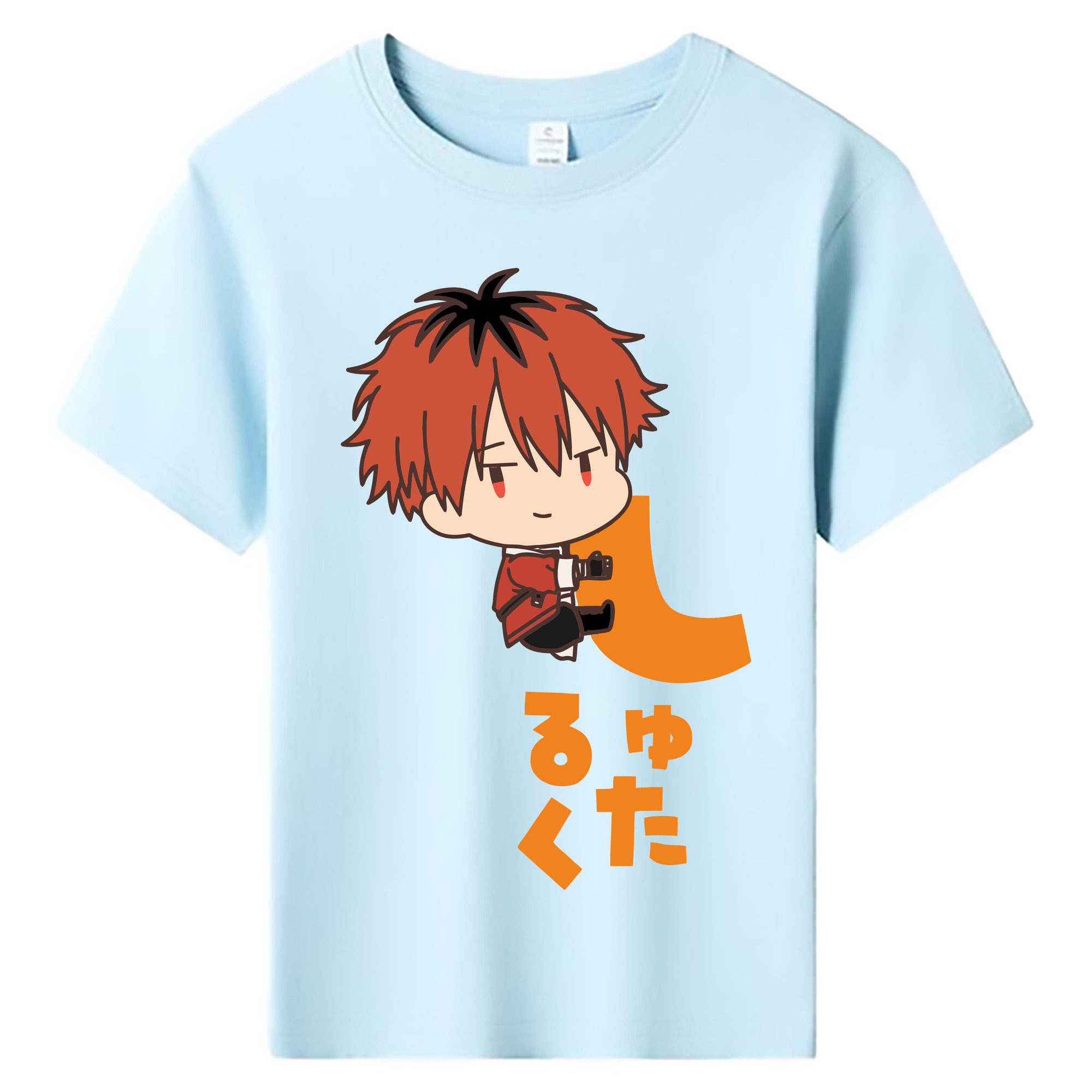 （画像用） 葬送のフリーレン Frieren 綿100％キッズTシャツ（フロントプリント）